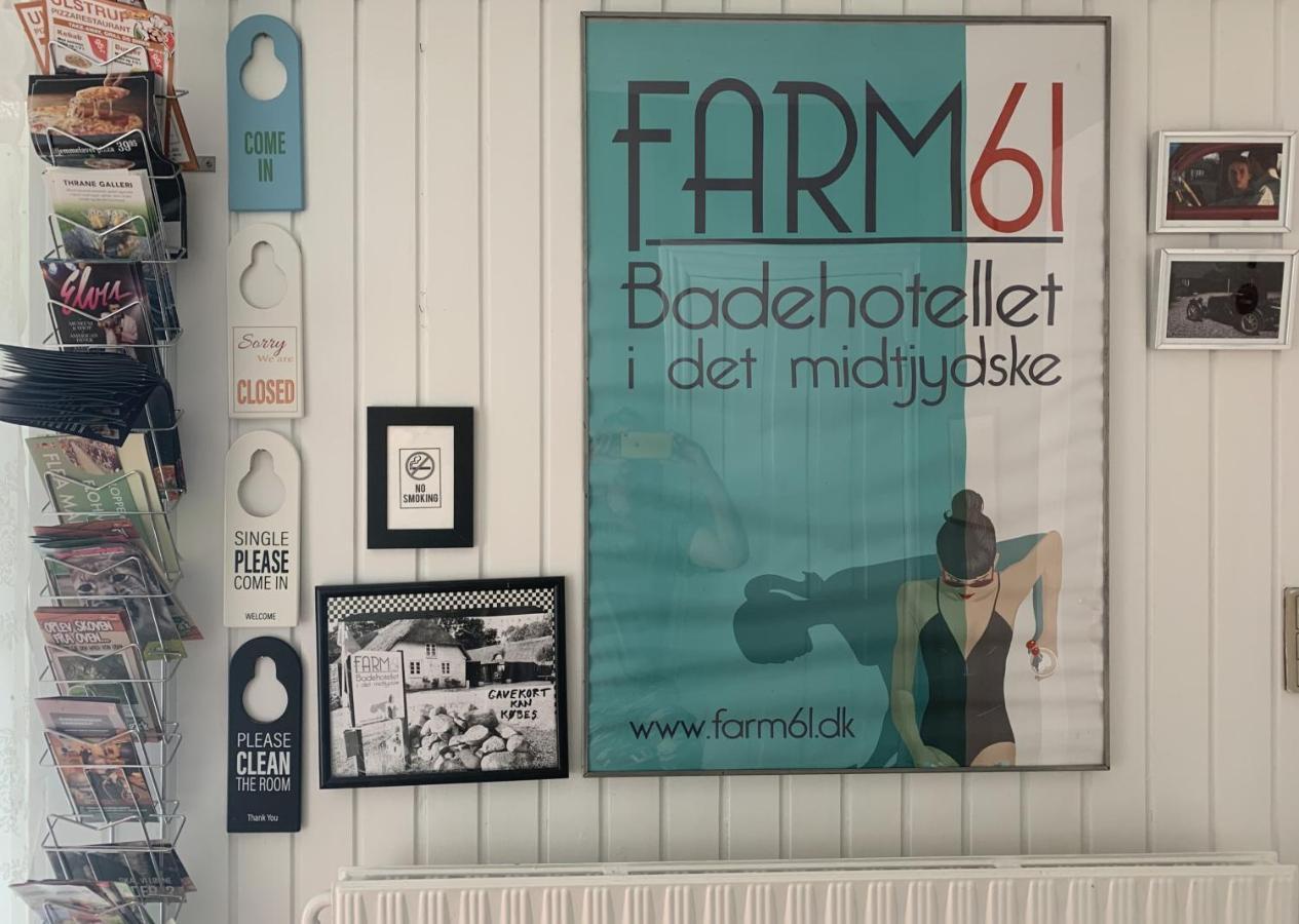 Farm61 Badehotellet I Det Midtjydske - Alder +18 Ar Tjele エクステリア 写真
